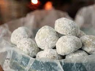 Desert: Powdered Butter Balls