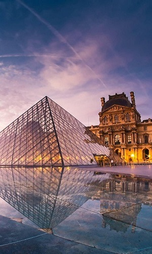 image of the louvre museum